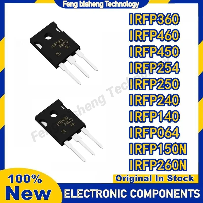 

10PCS/Lot New And Original IRFP360 IRFP460 IRFP450 IRFP254 IRFP250 IRFP240 IRFP140 IRFP064 TO-247