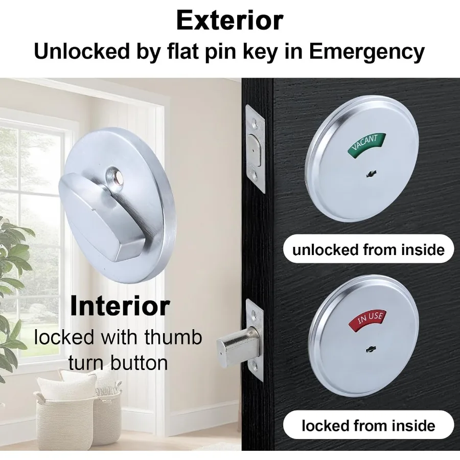 HighSecurity Grade 2 Deadbolt مع ميزات الخصوصية المحسنة، مثالية للتطبيقات التجارية بما في ذلك مساحات البيع بالتجزئة للمكاتب