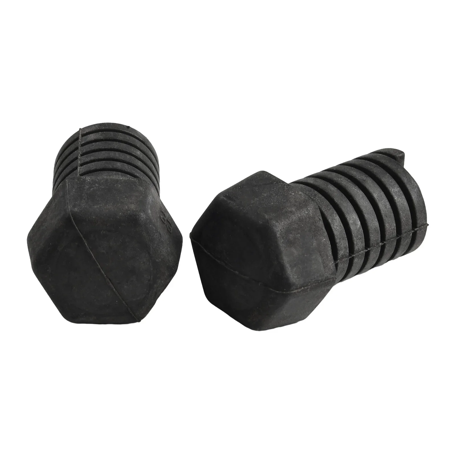 Hood Stop Parts Bumper Adjuster Plastic Replacement Set 2 Pcs 4696592 Practical New For Chrysler For Ram 1995-20