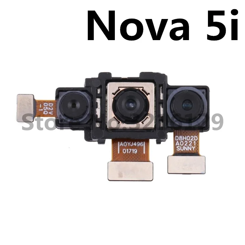 Original For Huawei Nova 2 Lite 3 3i 4 4e 5 5i Pro 5z 5T 6 4G 5G Backside Big Main Rear Back Facing Camera Module Flex Cable