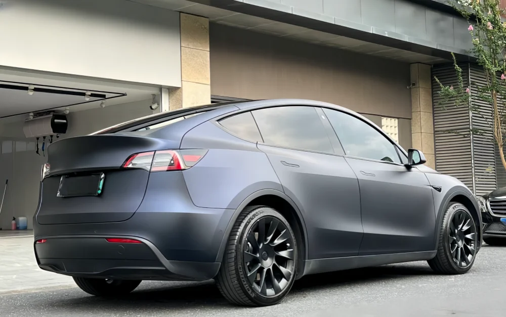 2025 Prelatek Premium TPU Matte Black and Dreamy Blue Car Wrap Film Anti-Scratching PPF Paint Protection for Car Body