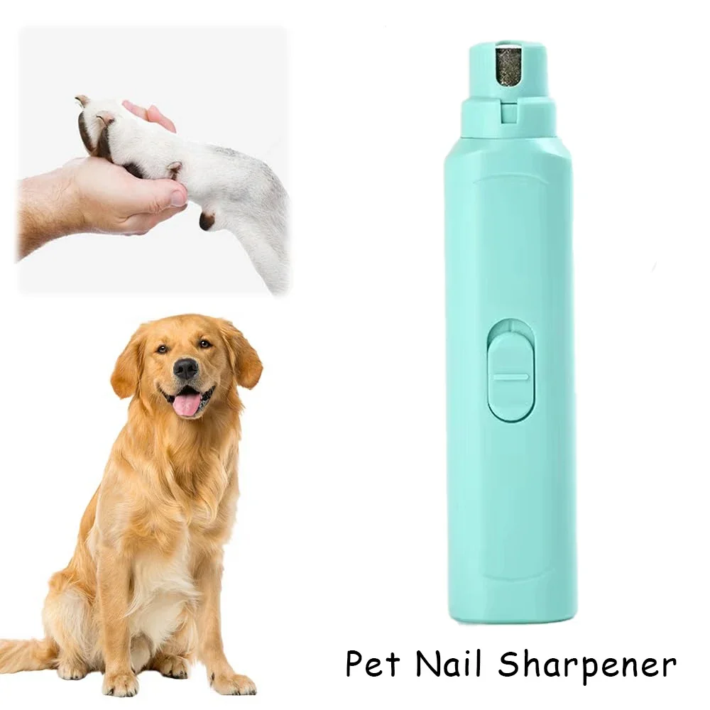 

Dog Nail Clippers Electric Pet Nail Trimmer Battery Operated Pet Claw Grooming Tool Quiet Noise Reduction Avoid Scare Pets