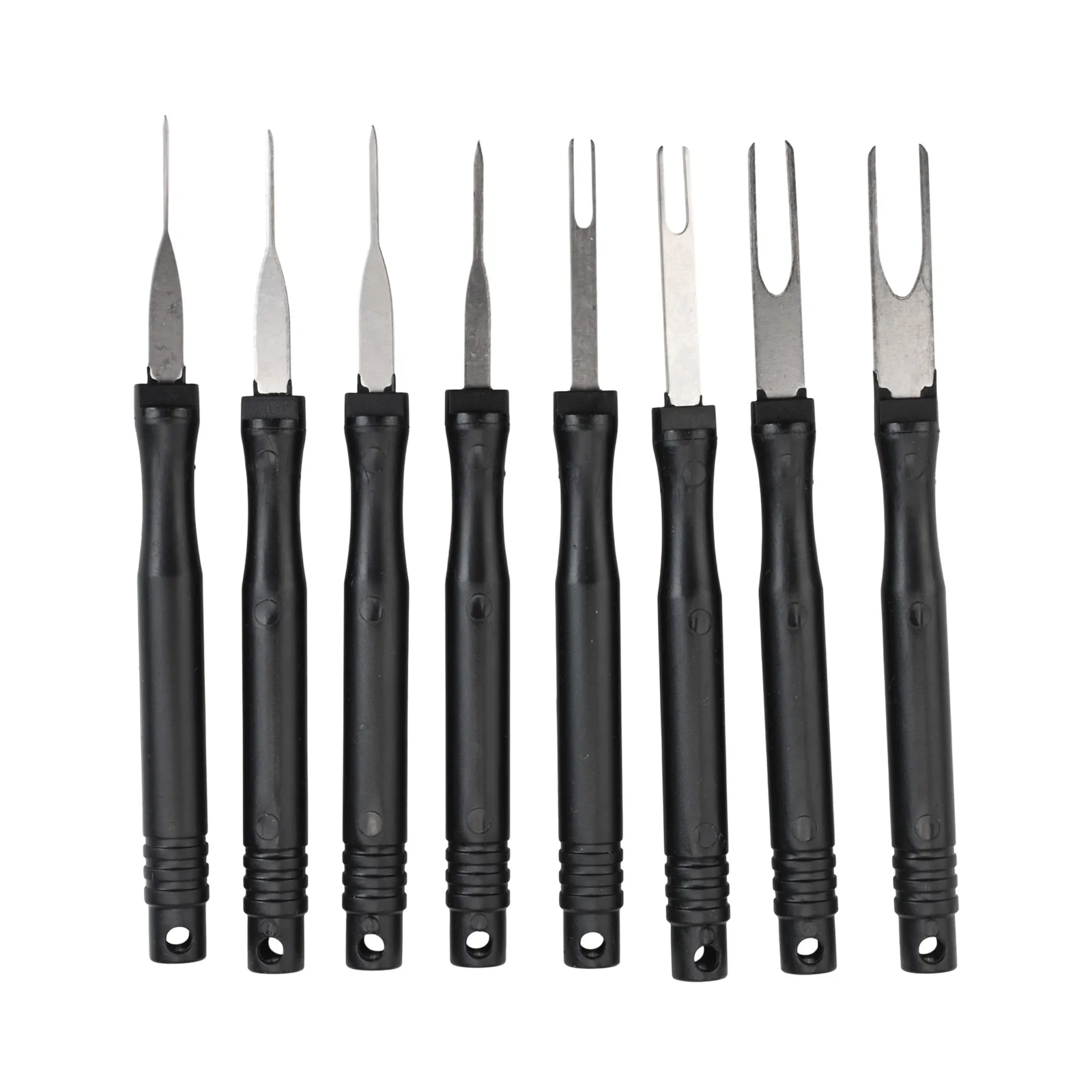 사용하기 쉬운 자동차 오픈 스테인레스 스틸 및 플라스틱 자동 터미널 제거 도구 세트 키워드 핀 바늘 견인기