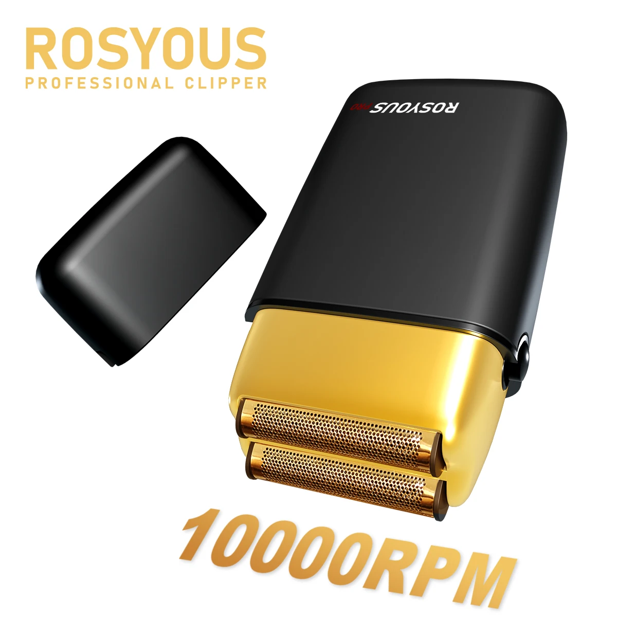 

ROSYOUS RS620 Electric Shaver Man Double Foil 10000RPM USB Interface 800mAh Professional Hair Clipper for Men