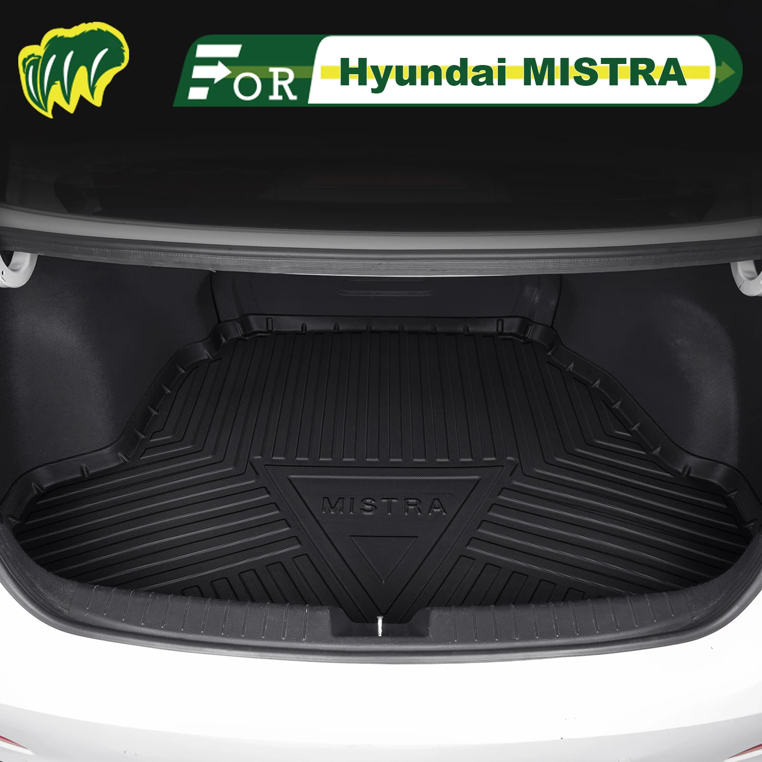 

Для Hyundai MISTRA 2014-2025 TPE индивидуальный коврик для багажника автомобиля всесезонный коврик для багажника 3D-образный коврик для багажника Защитный коврик для заднего багажника