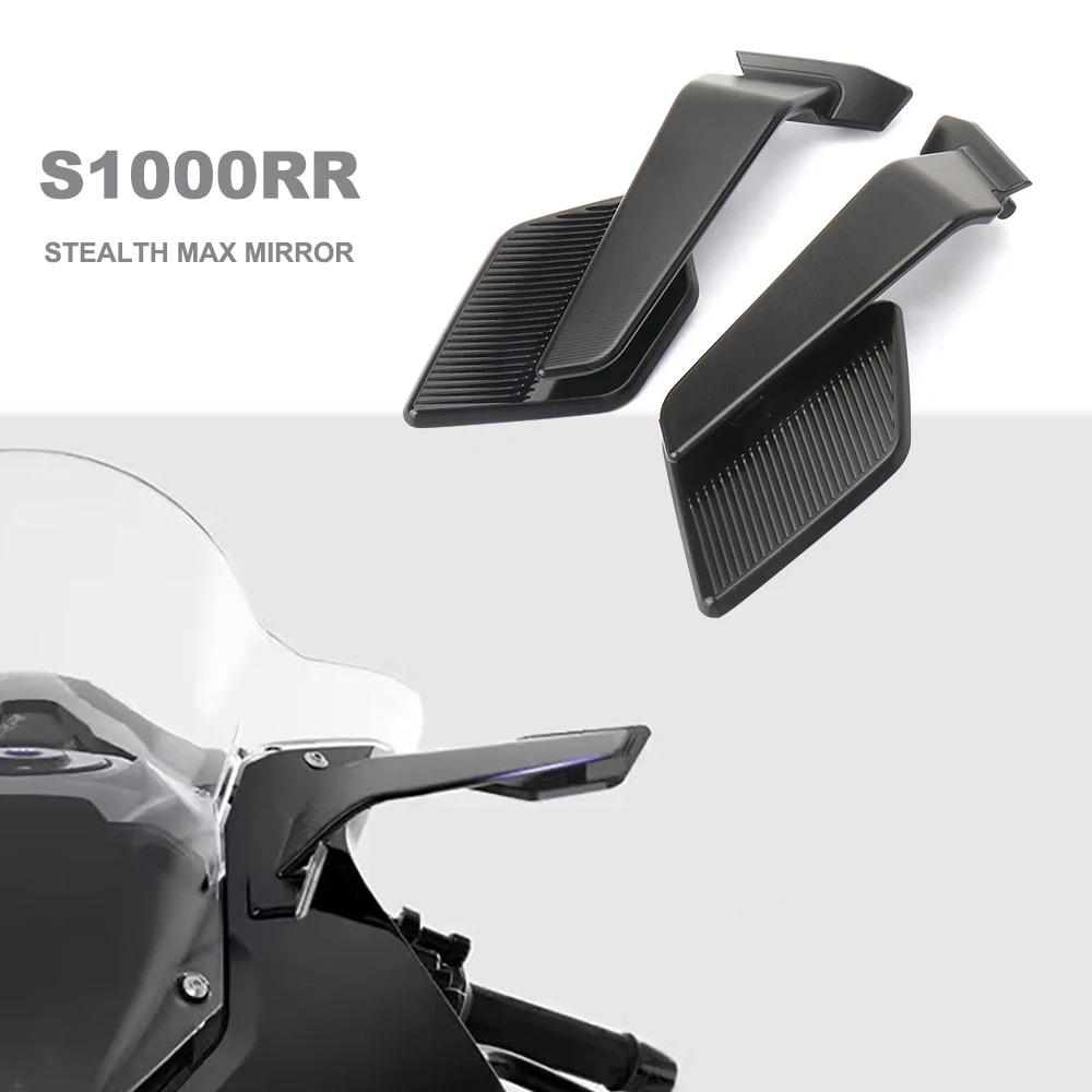 2019-2025 Für BMW S1000RR S1000 RR Stealth Max Rückspiegel Aerodynamische Winglet-Seitenspiegel Motorrad S 1000 RR 1000RR