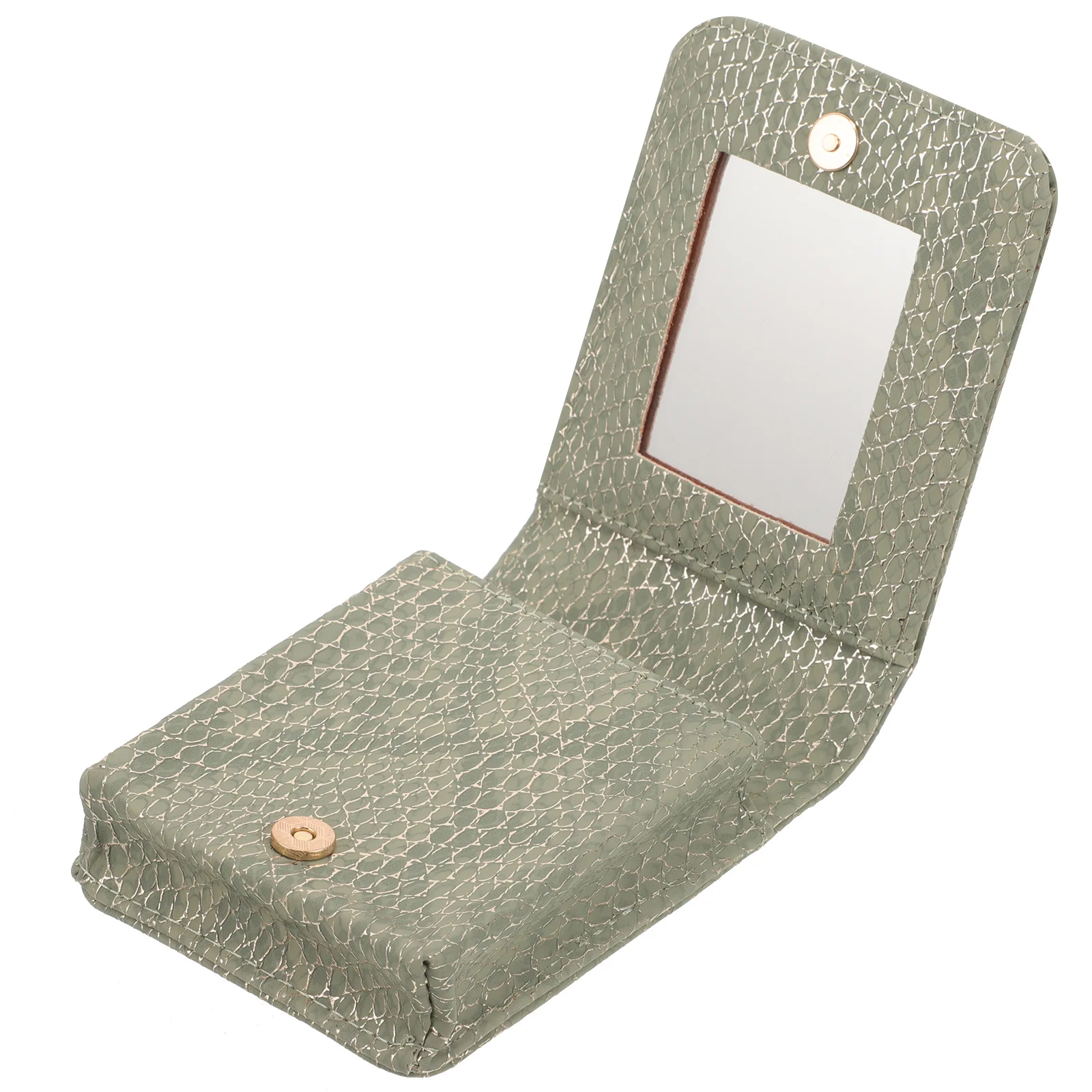 กระเป๋าใส่ลิปสติกขนาดเล็ก ทันสมัย ทนทาน สำหรับใส่กระเป๋าเดินทาง งานปาร์ตี้ พร้อมกระจกแต่งหน้า กระเป๋าใบเล็กสำหรับใส่กระเป๋าถือ ขนาดมินิ