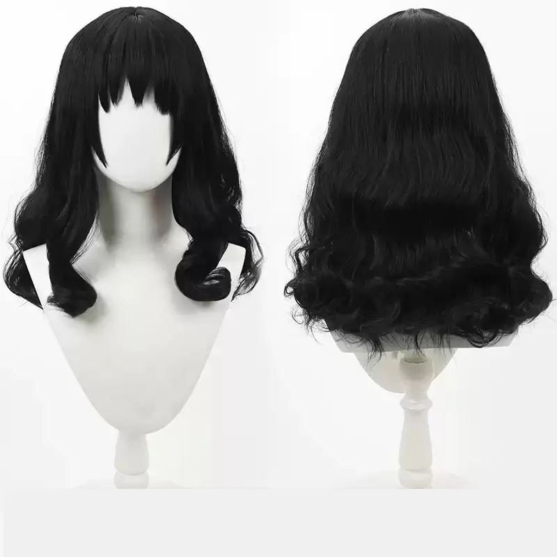 dentity V Junji Ito Cosplay Wig Kawakami Tomie Dream Witch Heat Resistant Synthetic Hair Halloween Party +Wig Cap