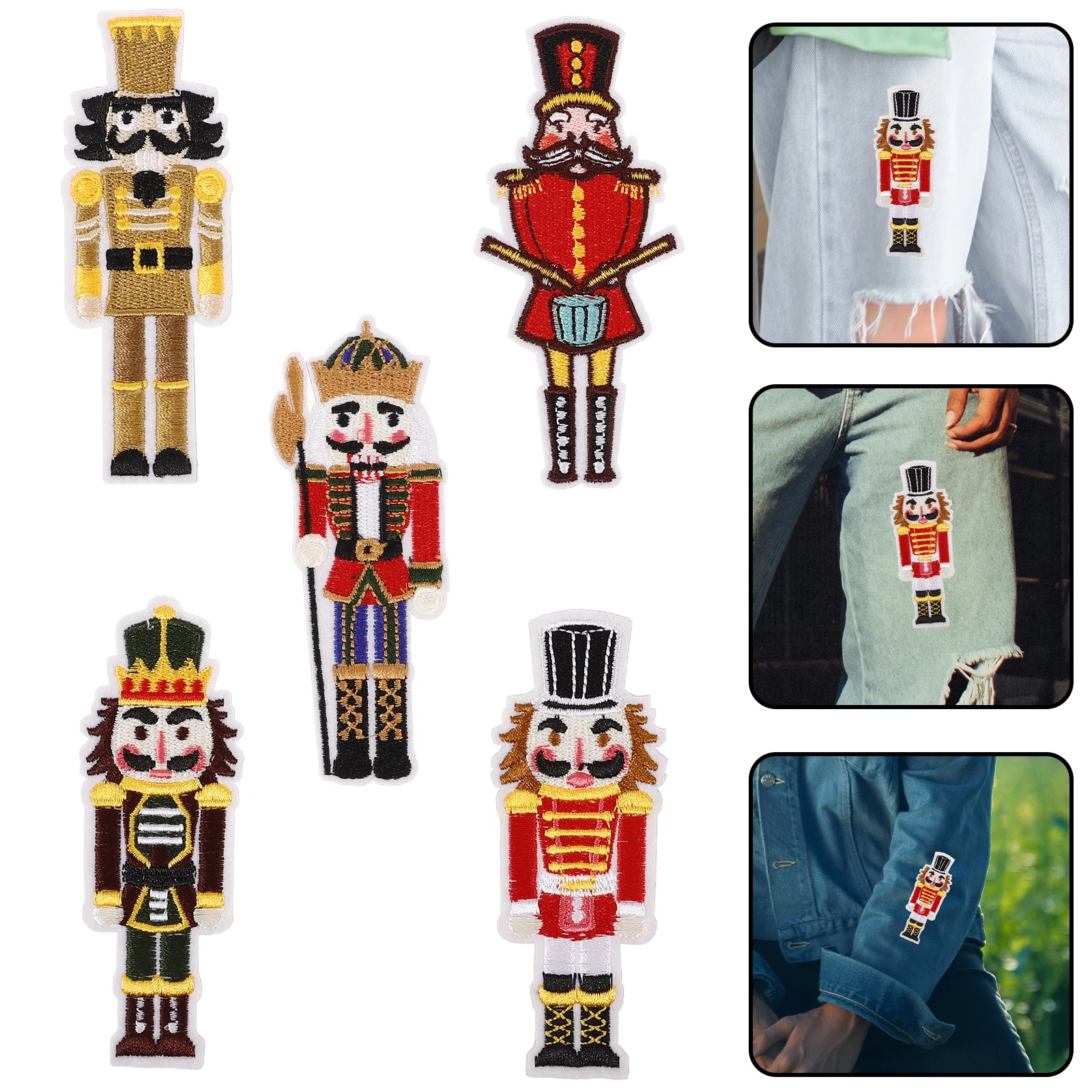 5 قطعة التصحيح القماش الديكور حساسة الحديد على بقع DIY بها بنفسك الملابس إصلاح قبعة اكسسوارات لوازم الخياطة الحرفية