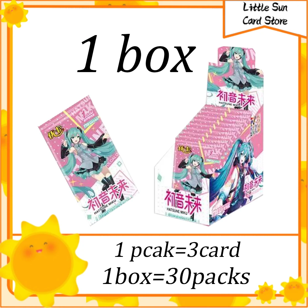 

Wholesale Hatsune Miku Card For Children Virtual Popular Idol Charming Singer Rare Limited Game Collection Card Toys For Family
