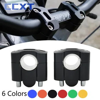 CNC Lenker Klemme Bar Riser Montieren Clamp Adapter 22 28mm Universal Für Motorrad ATV KTM Honda Kawasaki Yamaha suzuki Teile