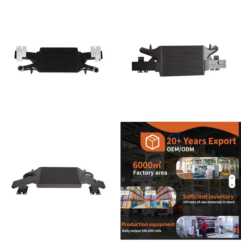 for Audi RS3 8V EVO3 Intercooler Competitive Performance Upgrade Aluminum Alloy Core High Efficiency Cooling System