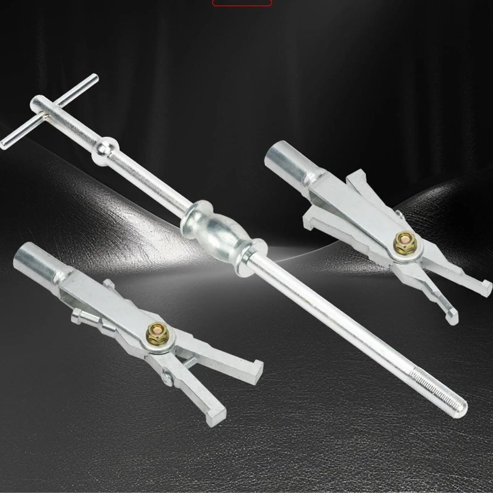 

Slide Hammer Puller Easy to Use Silver Long Handle Replace Parts Accessory