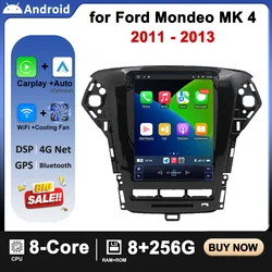 9.7 inch For Ford Mondeo MK4 2011 - 2013 Android 16 Auto Radio Stereo Wireless Carplay Car Video Player Multimedia Head Unit BT