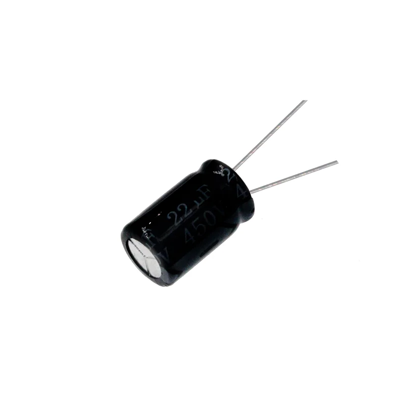 10PCS 22uF 450V 22MFD 450Volt 13*20mm Aluminum Electrolytic Capacitor Radial
