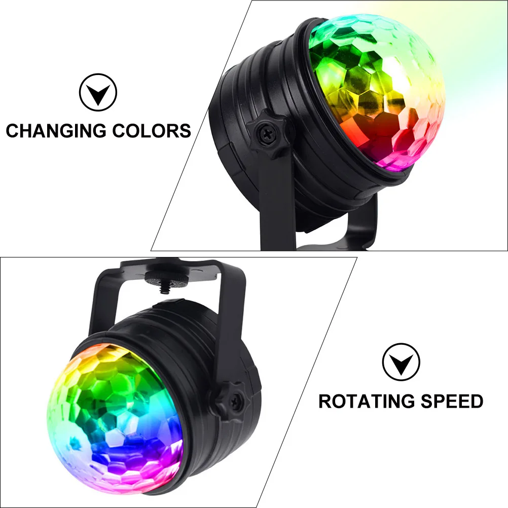 9 واط USB Rgb ديسكو الكرة الخفيفة السيارات تشغيل ستروب تأثير مصباح حفلة لعيد الميلاد الشكر عيد الميلاد حفلة المرحلة الإضاءة ديكور #5