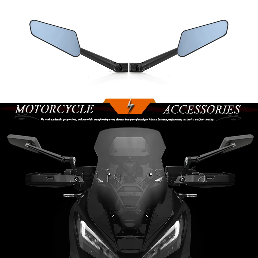 

For Honda XADV 750 X-ADV X ADV 750 XADV750 X-ADV750 2017-2026 Motorcycle CNC Rearview Mirror Fixed Wing Rear View Mirrors
