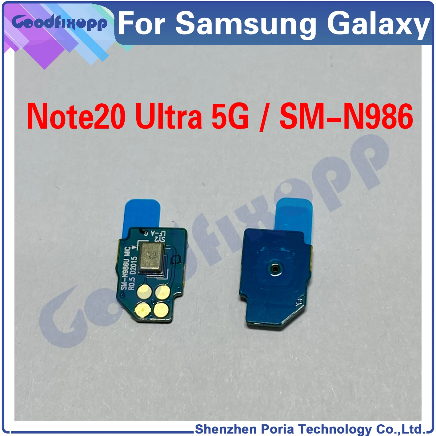 For Samsung Galaxy Note20 Ultra 5G SM-N986 SM-N986B SM-N986U SM-N986W SM-N9860 SM-N986N N986 Mic Speaker Microphone Transmitter