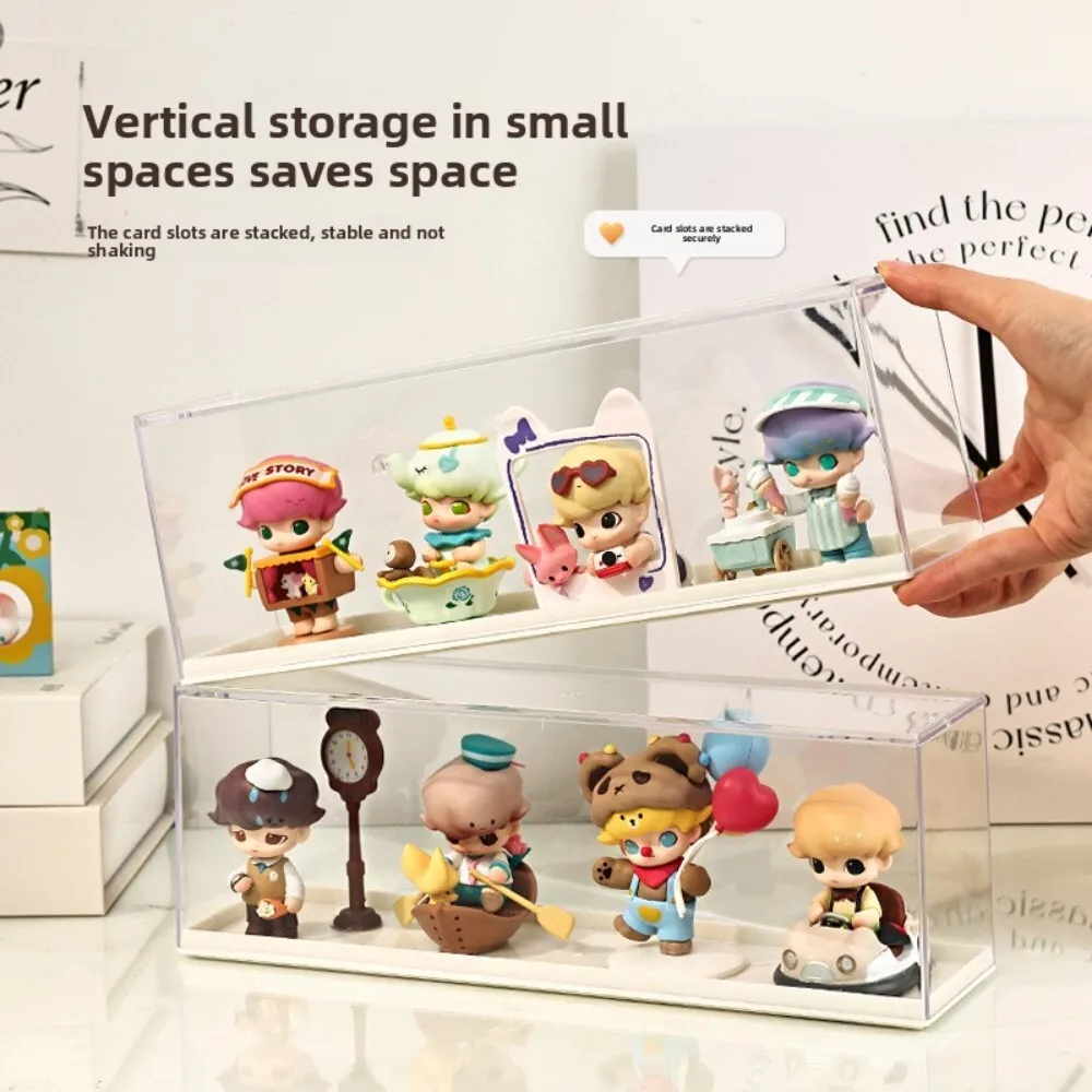 

Acrylic Display Cabinet for Figurines Blind Bags Collectibles Lego Building Blocks Dolls Storage Case Dustproof Showcase