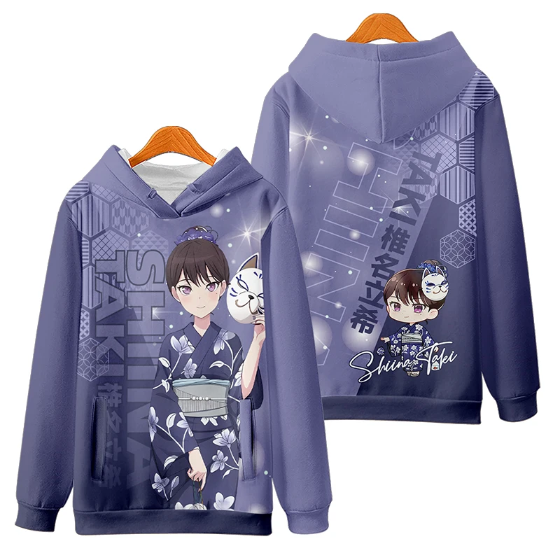 حلم MyGO BanG! 5-شخص فتاة الفرقة أنيمي هوديس ثلاثية الأبعاد طباعة الرجال النساء طويلة الأكمام البلوز الخريف/الشتاء البلوز Y2k رياضية #3