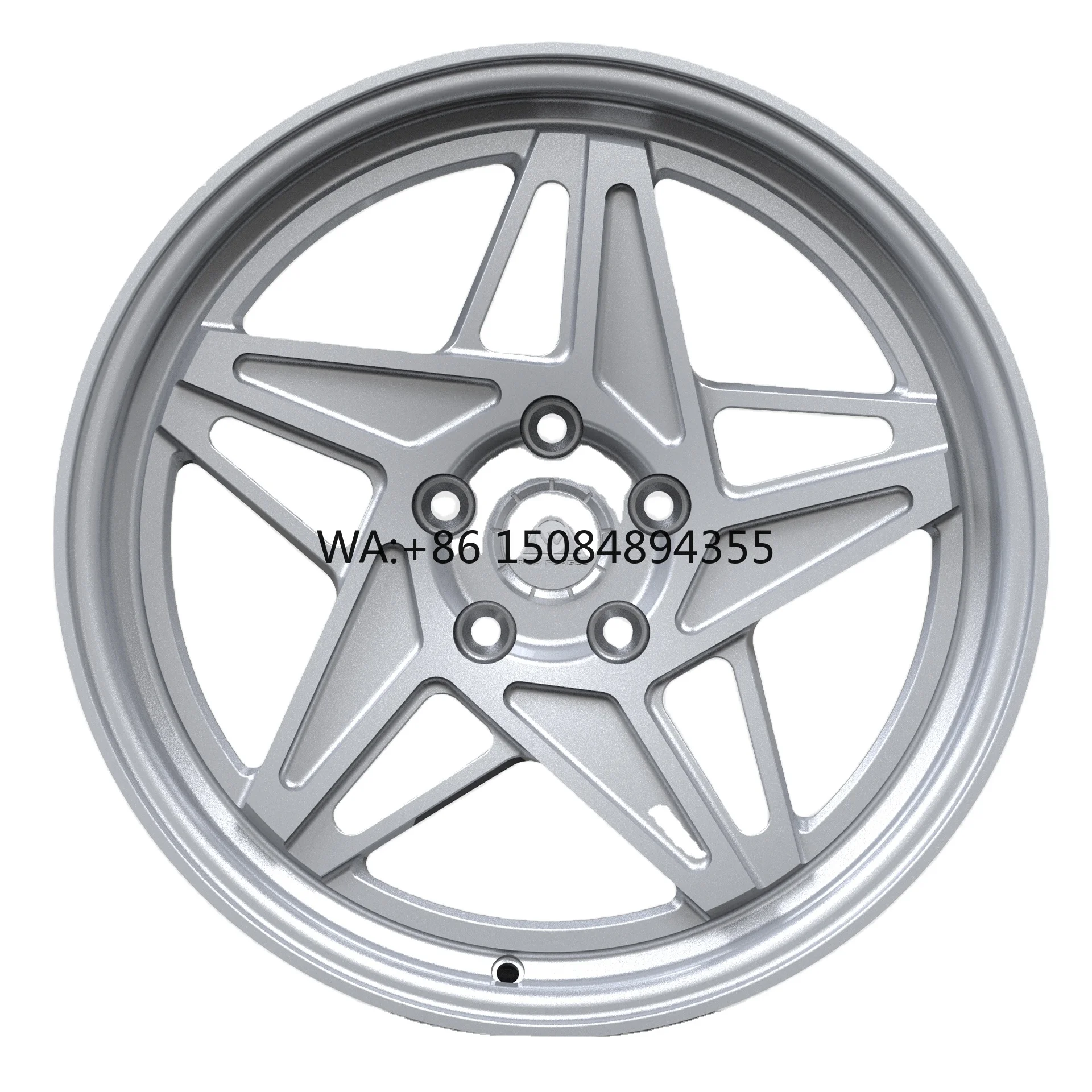 

Custom High Quality Light Weight Gun Grey 6061 T6 Forged Wheel Five-pointed Star 18 19 20 Inch 5X112 5X120 Alloy Car Rim
