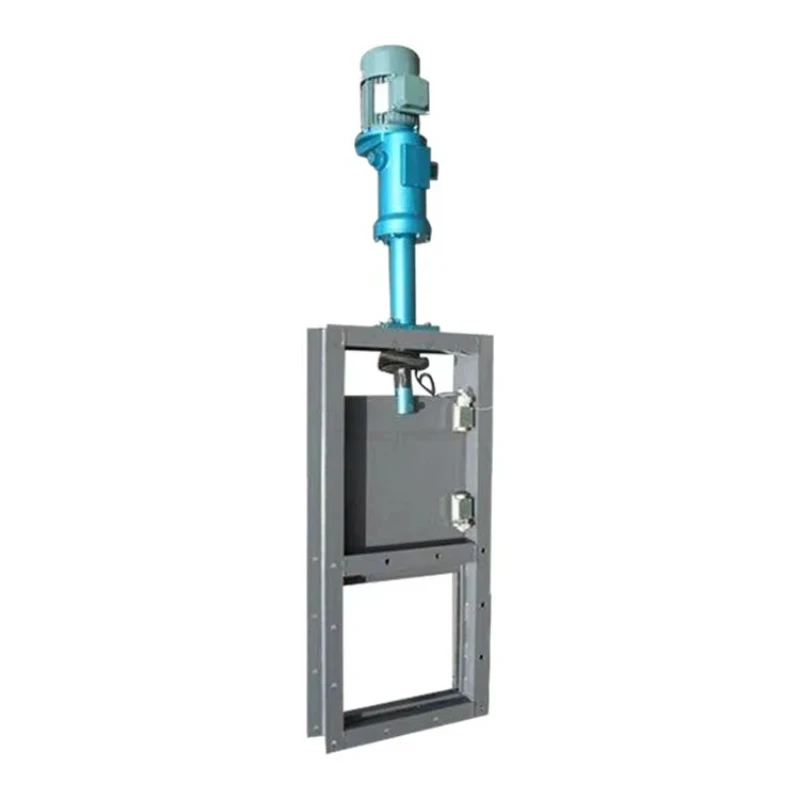 

Automatic stainless steel sliding hydraulic actuator gate