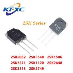 5Pcs  2SK2082 2SK1506 2SK1120 2SK2313 2SK3548 2SK3271 2SK2648 2SK2749 TRANSISTORES DE POTÊNCIA TO3P TO-3P