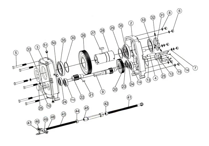 

Premium Products 2026 x TXT625 Middle Size Ratio 25:1 Torque Arm Shaft Mount Speed Reducer