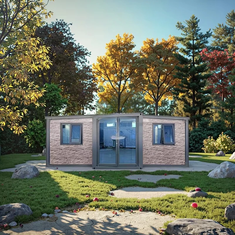 Customizable Pre Manufactured Container Homes Prefab Container Homes Folding Container House 20ft Compact Solar Powered