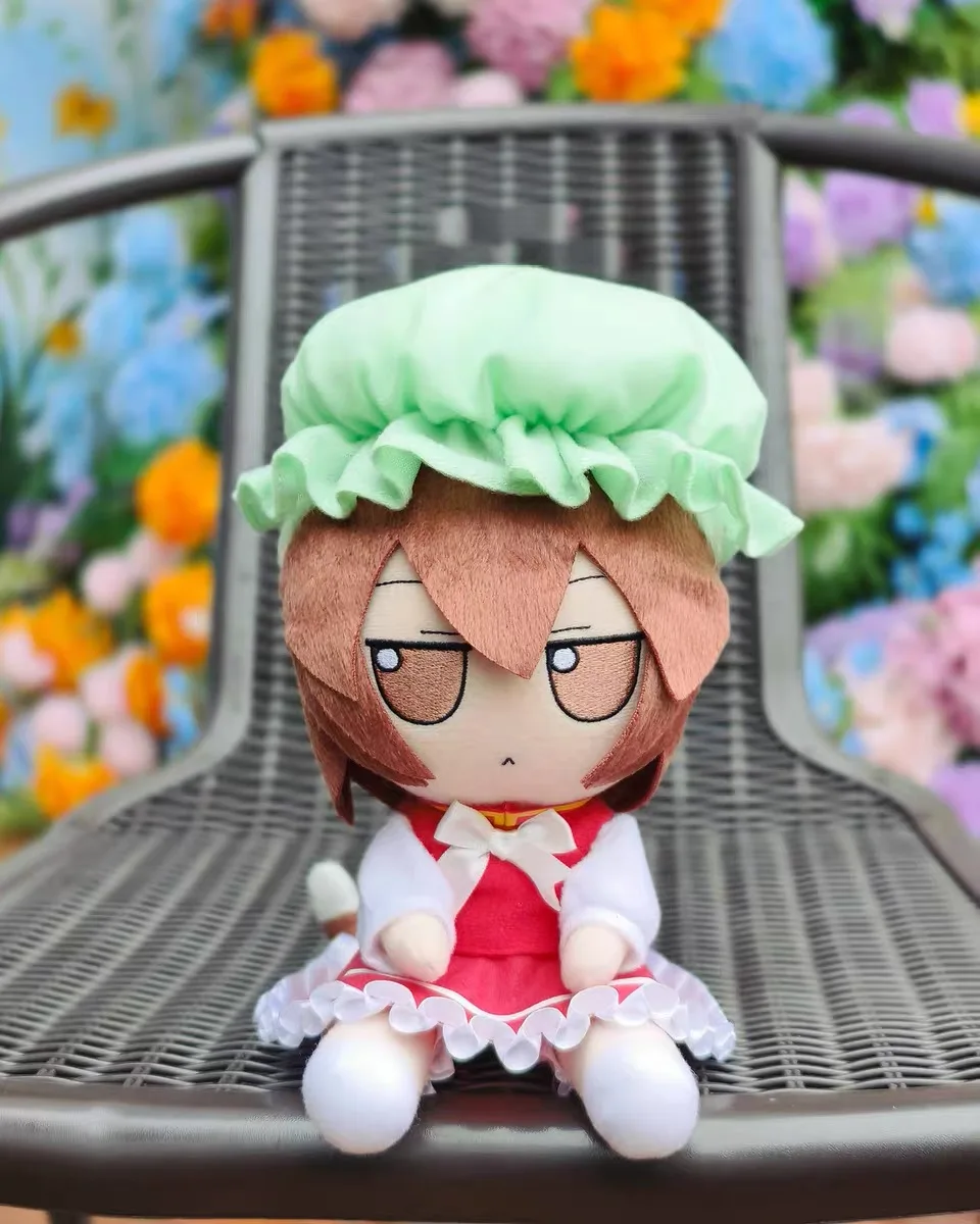 

20cm TouHou Project Plush Toys Cute Soft Stuffed Animal Chen Fumo Cosplay Pillow Dolls For Kid Birthday Christmas Gift