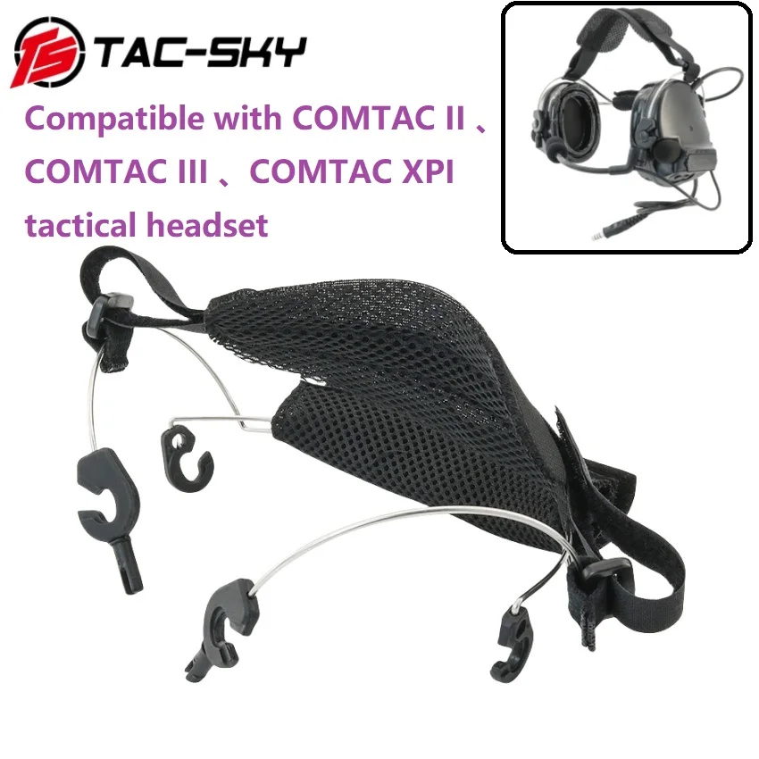 TAC-SKY Tactical Headset Headband Accessories Compatible with Pelto 、WADSN 、Z Tactical COMTAC II III XPI Shooting Headphones