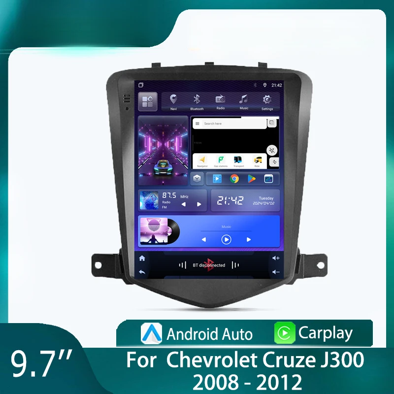 

For Chevrolet Cruze J300 2008-2012 Car Multimedia Player Android Car Player GPS WIFI Carplay 4G Car Radio Navigation Stereo