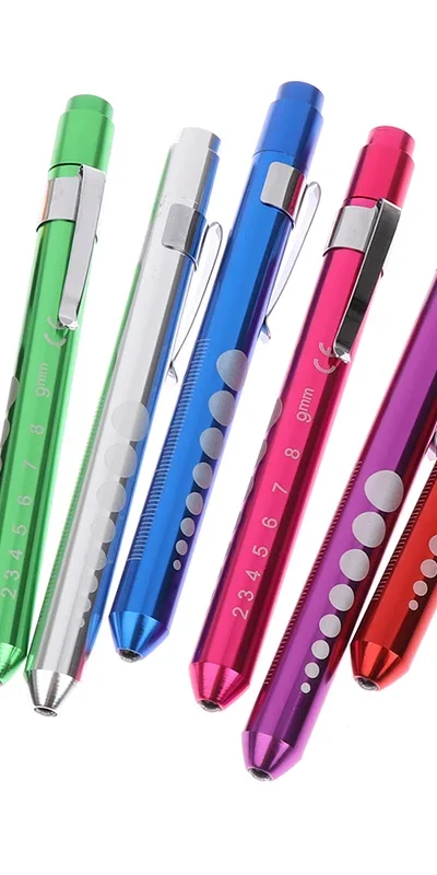 

Ручка для ламинирования полости рта, фонарик-ручка, ручка для осмотра учеников, медицинская ручка с манометром для учеников и линейкой