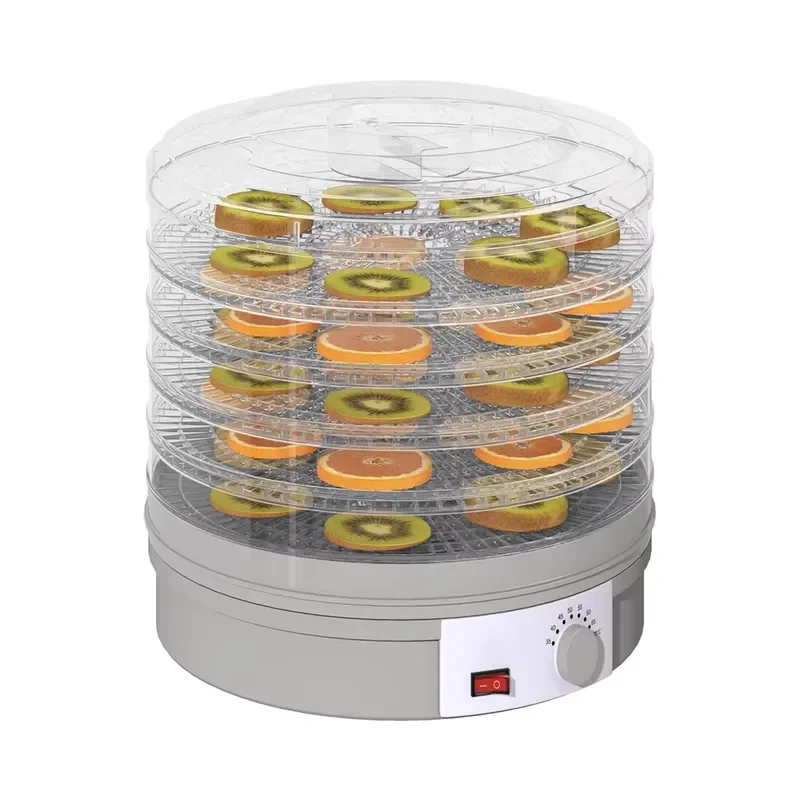 5 Layer Electric Food Dehydrator Household Multi Functional Fruit Vegetable Dryer Machine Food Grade PP Material CE Certified