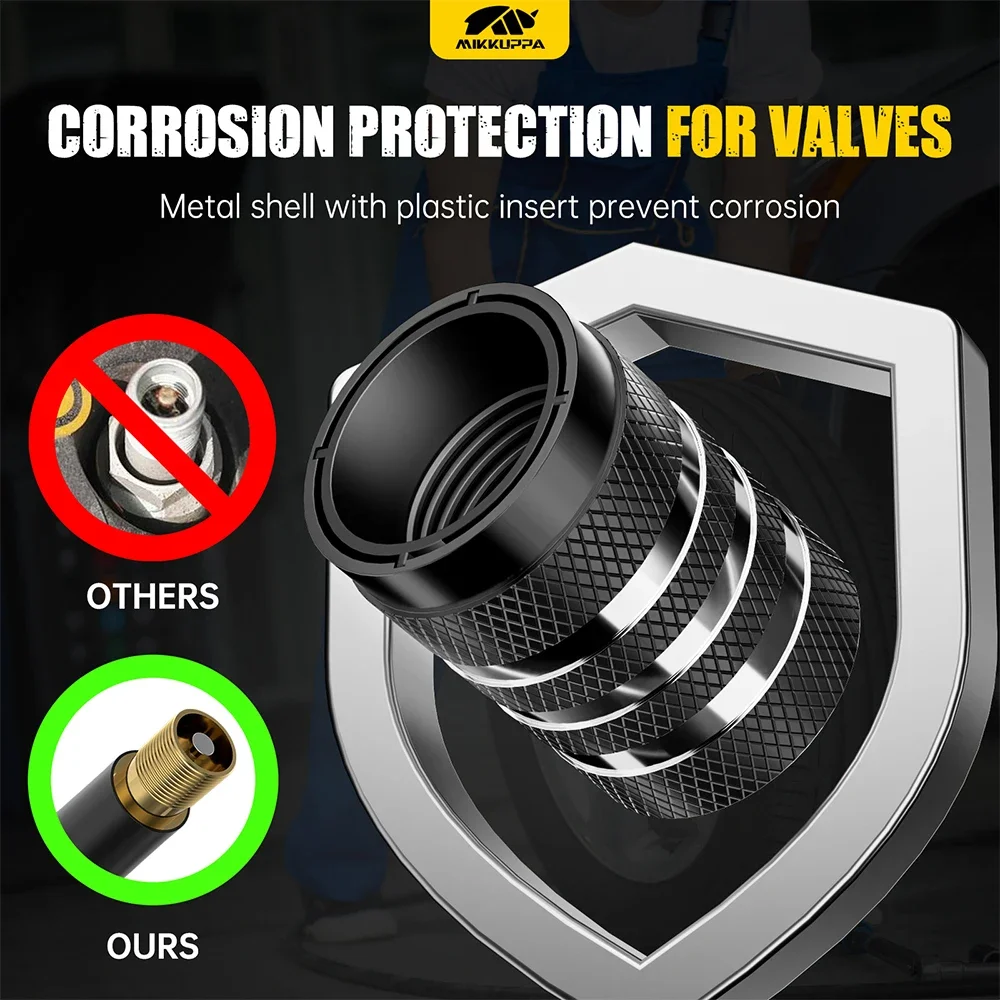 

QLN391 Wholesale Black Aluminum Car Tire Valve Cap 2700pcs/Carton New Condition Inner Tube Auto Replacement Accessories
