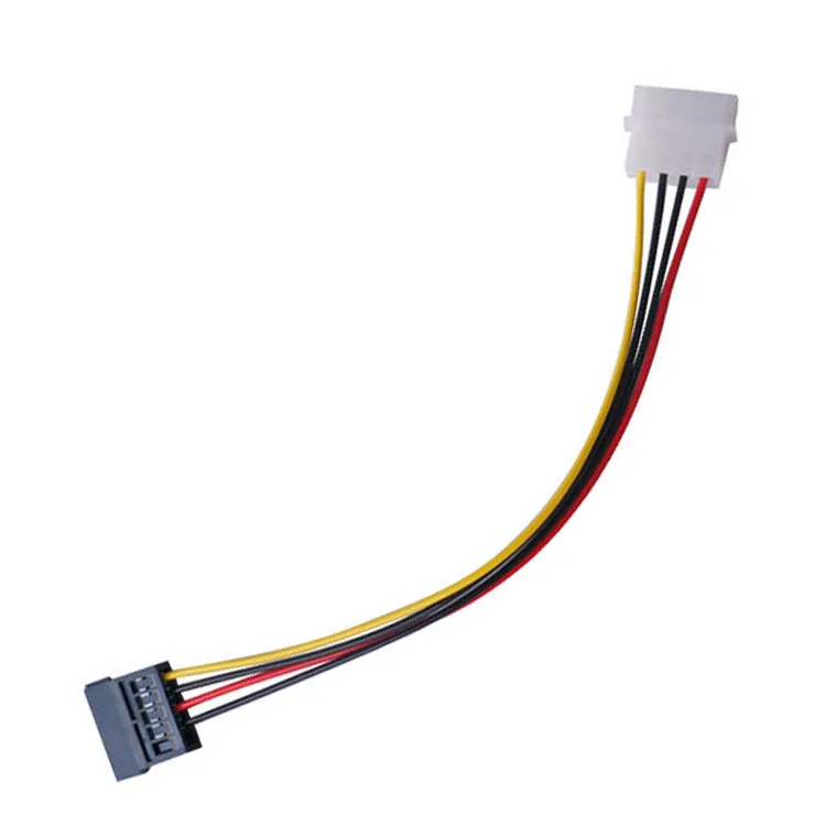 

5PCS SATA Power Cable IDE to Serial ATA HDD Hard Drive Adapter Cord 15Pin 4Pin for BTC Mining