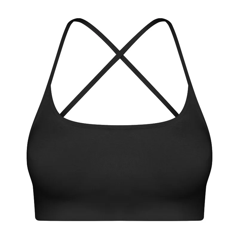 alo yogaYoga top thin belt beauty back Yoga bra vest Breathable fitness sports underwear female summerSports topsportYoga wear