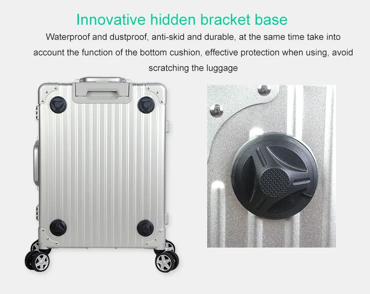 حقيبة مكياج احترافية بعجلات كبيرة بمرآة LED لمستحضرات التجميل، صندوق سفر مكياج من الألومنيوم مع ضوء وMP3