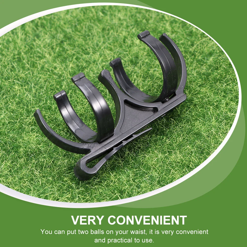 Golf Clip Training Aids for Golfs Portable Balls Retriever Clips Tool Rotatable Holder Clamps Folding Holders