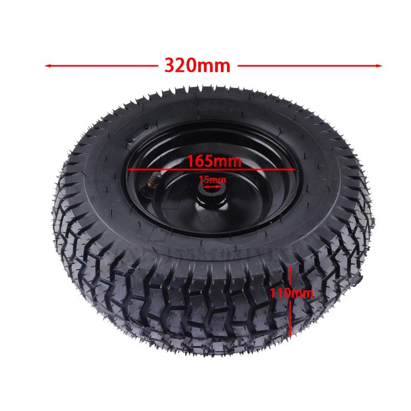 12x5.00-6 6-inch tire hub suitable for mini ATV small four-wheel kart wheel accessories