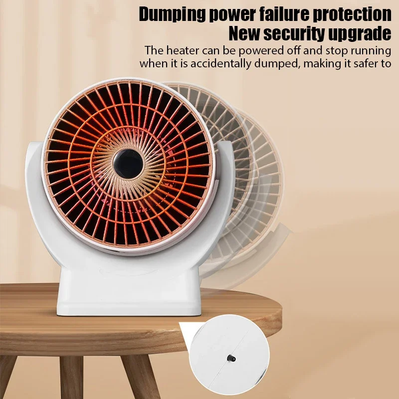 سخان مروحة كهربائية 1500 واط المنزلية المحمولة جهاز تدفئة محمول صغير التدفئة دفئا لغرفة مكتب القدم السرير سخان مروحة دافئة 220 فولت