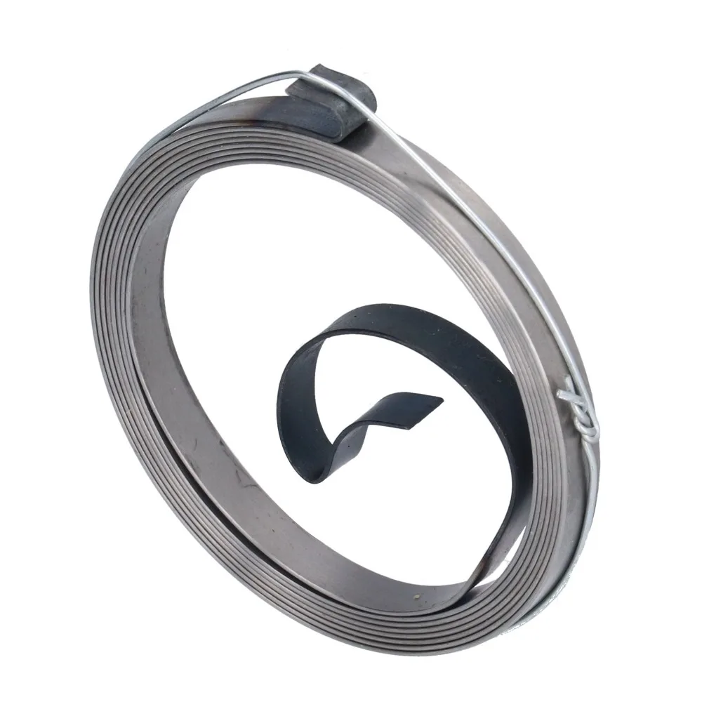 Rewind Starter Pull Starter Spring Replacement Part Durable Starter Coil Accessory Recoil Starter Spring For Lawn Mower
