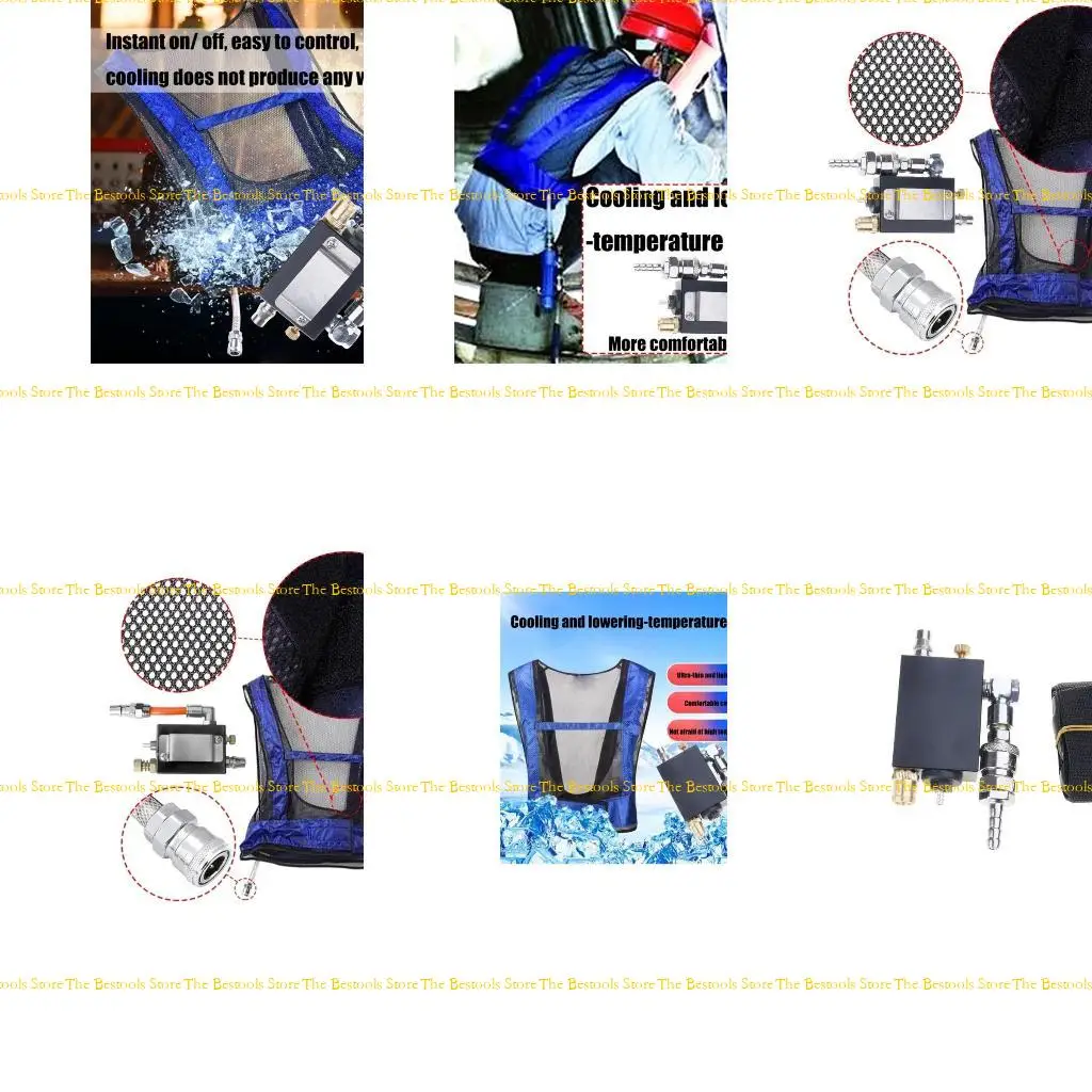 

12PF Heat Resistant Cooling Waistcoat For Construction Sites Outdoor Hot Environment