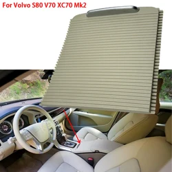 Water Cup holder Sliding Shutters for Volvo S80 V70 XC70 Mk2 Car Inner Centre Console Roller Blind Lid Trim Cover Black 39870905