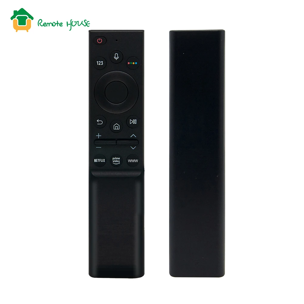 BN59-01363L Voice Remote Control Use For Samsung Smart QLED Series TV UN50AU8000FXZA Remoto with WWW Netflix Button