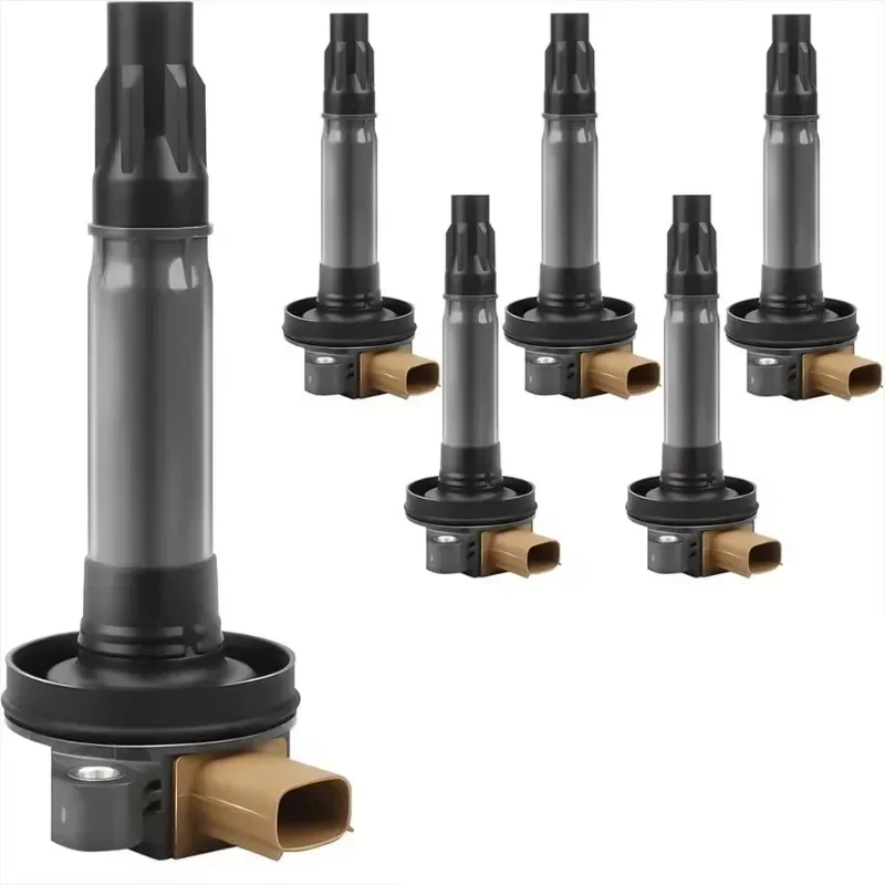 Set of 6 Ignition Coils UF646#BL3E-12A375-CC For Ford Explorer F-150 Transit Expedition Taurus Lincoln Navigator MKT MKS 3.5L