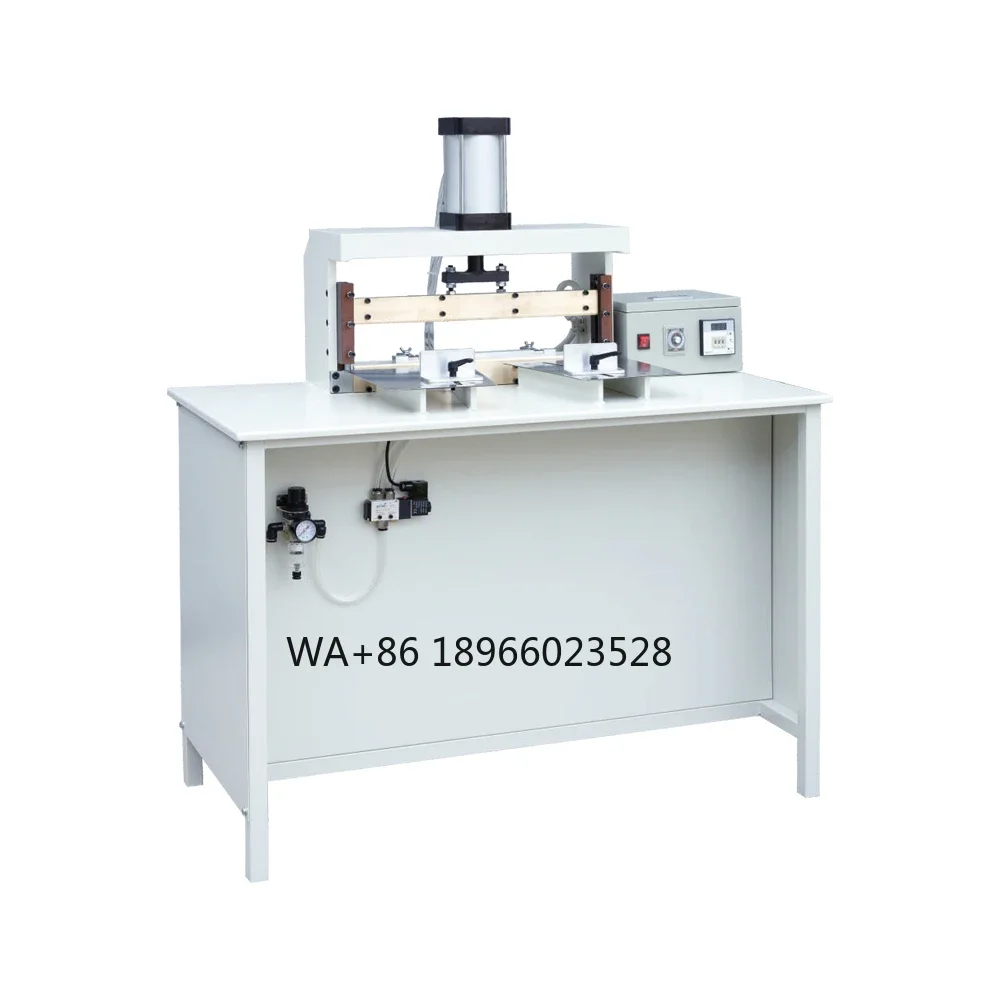 HX480N Semi-automatic hardcover book clamping machine Post-printing binding equipment with PLC core components New conditions