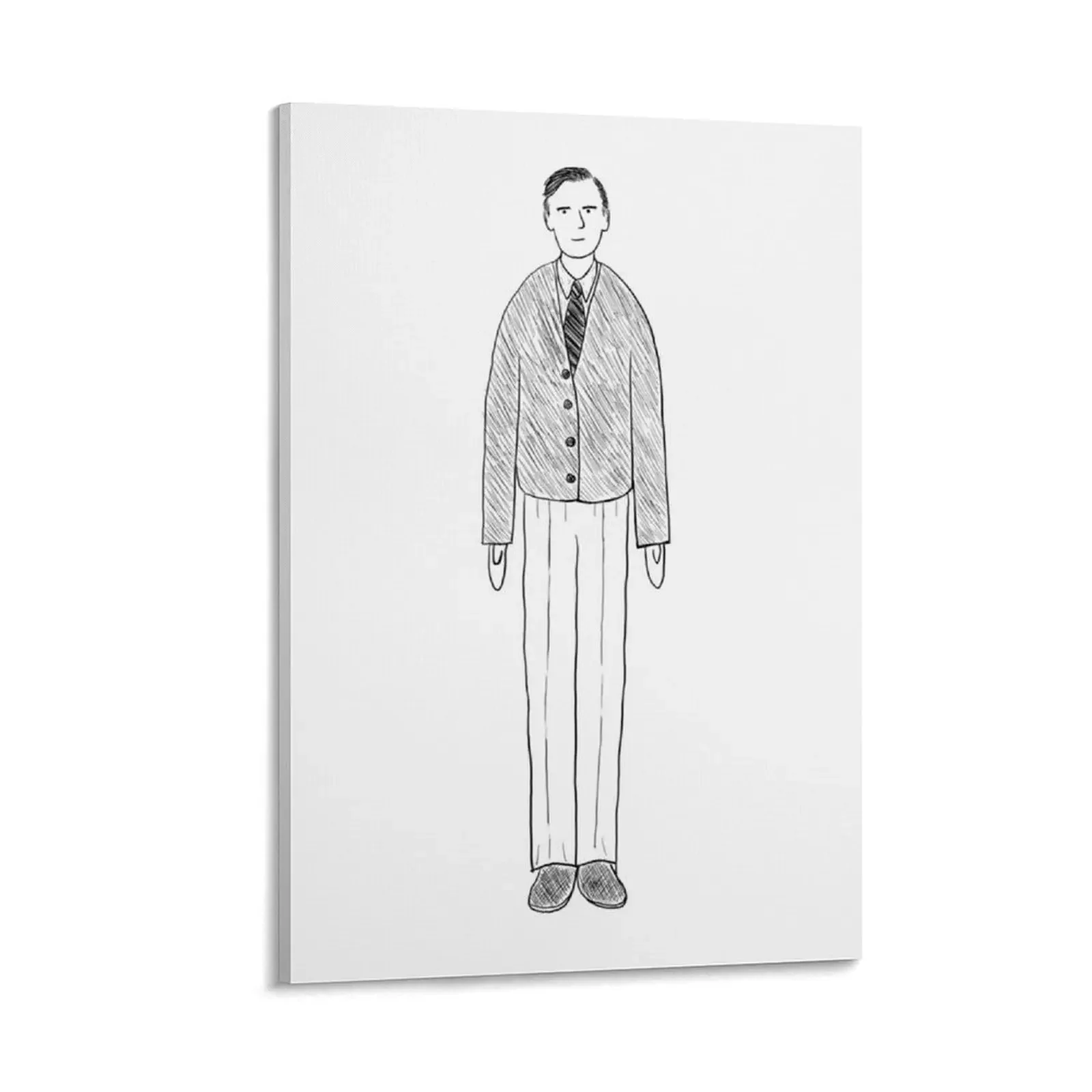 

Fred Rogers Canvas Painting anime room decor aesthetic room decor poster anime bedroom decoration