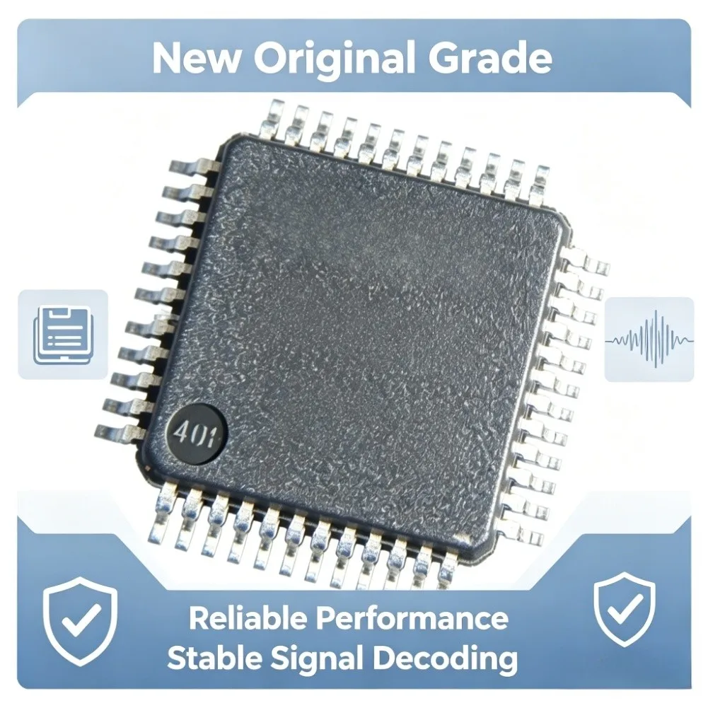 AU6805 QFP48 Circuit intégré résolveur-numérique, 3,3 V, qualité automobile, conversion d'angle haute précision pour le contrôle des moteurs