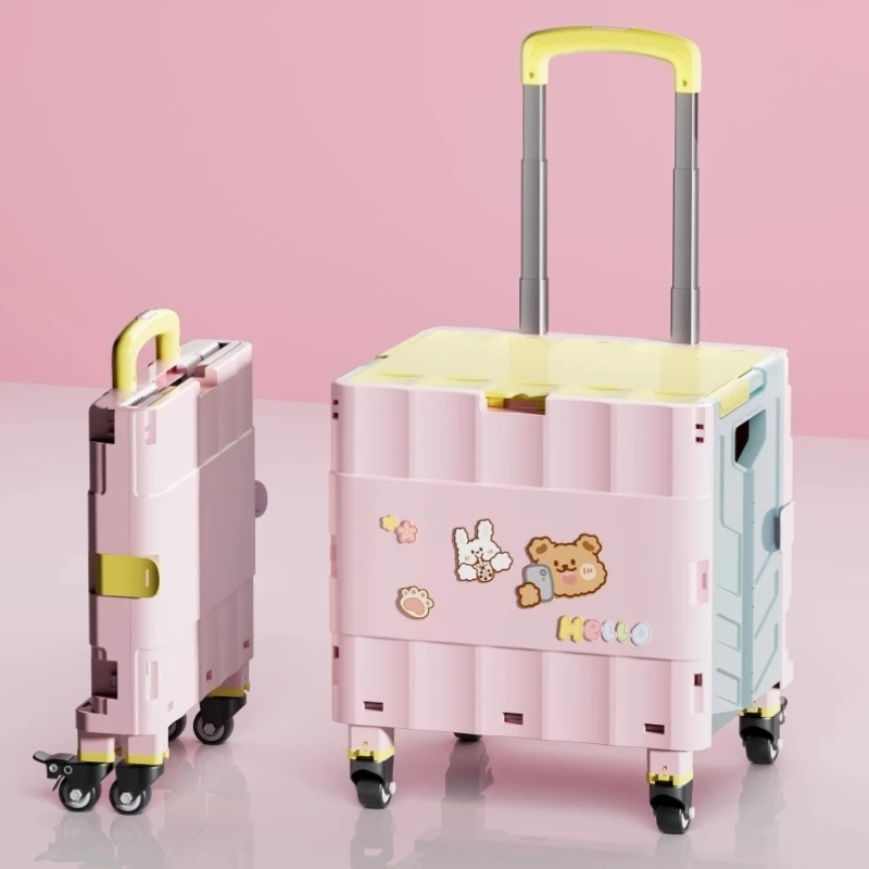 chariot-de-courses-pliable-ultra-leger-chariot-a-legumes-chariot-de-courses-pour-la-maison-nouveau-modele-poignee-retractable-acier-inoxydable